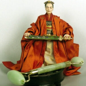 Double-headed jade roller