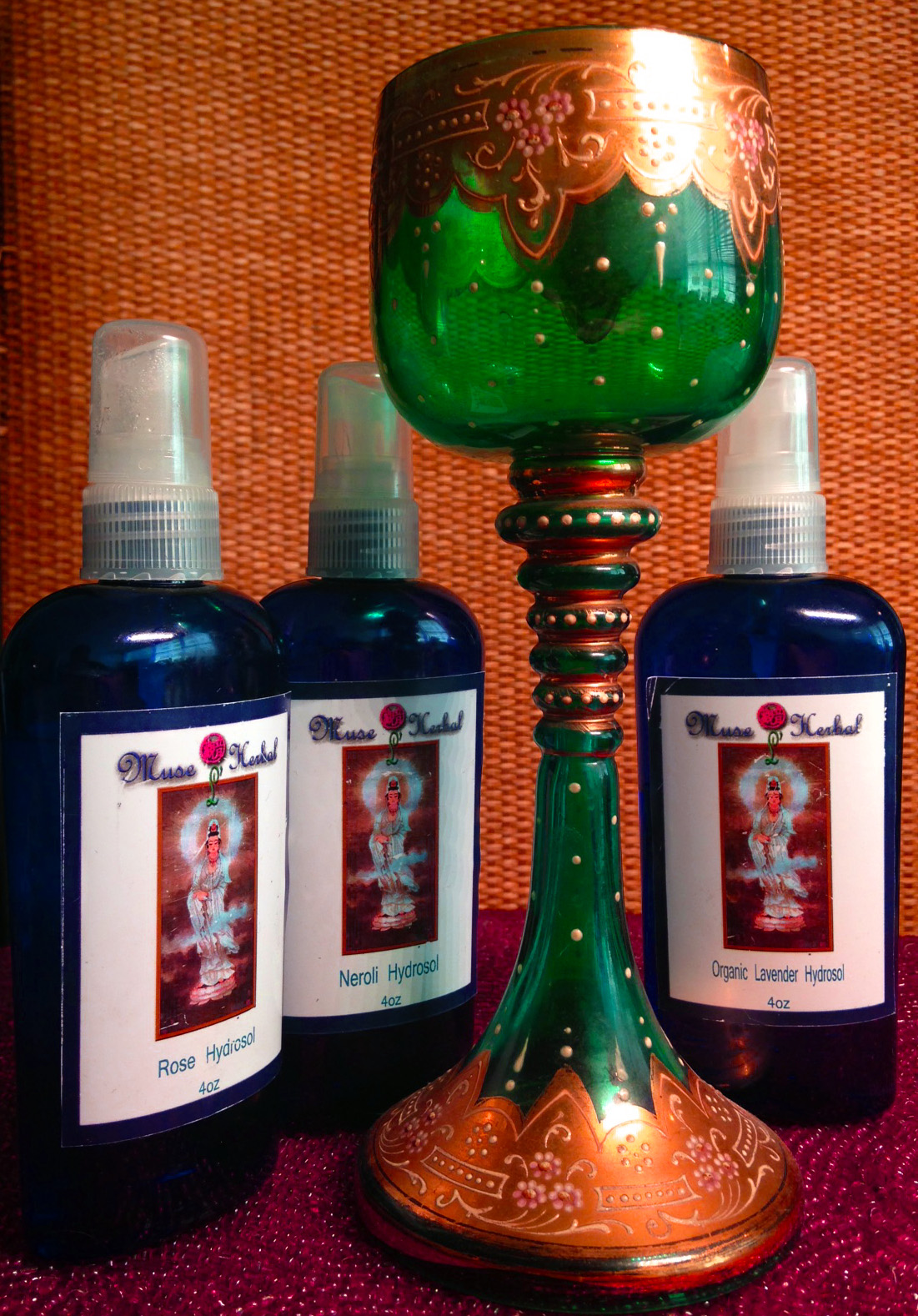 Set of 3 essential oil hydrosols