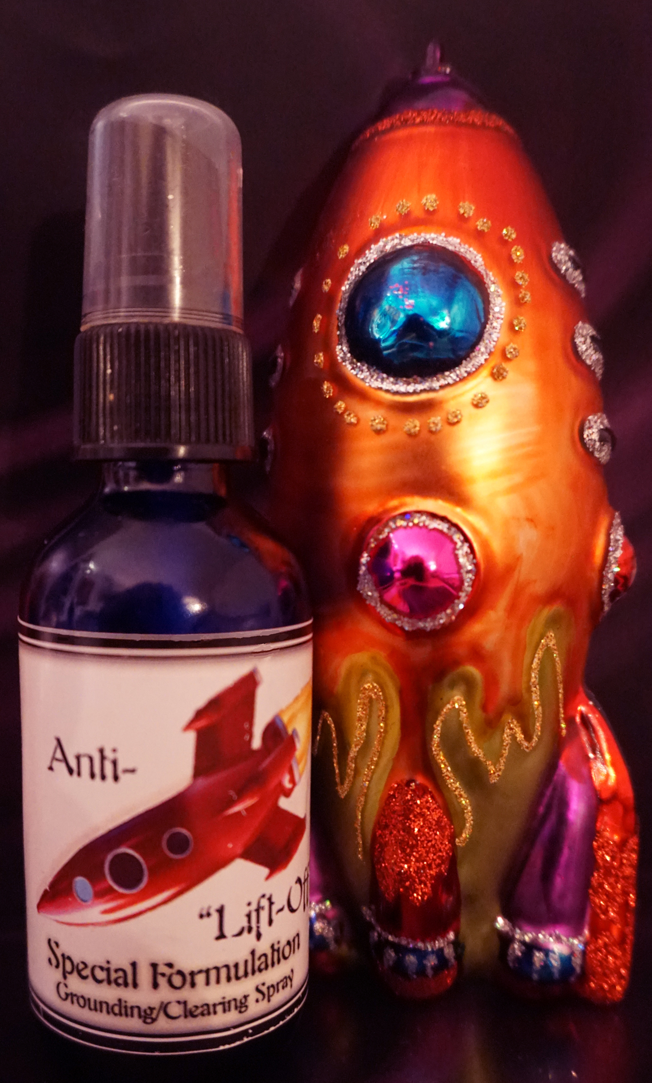 Anti-"Lift-Off" Special Formulation Grounding/Clearing Spray